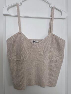Madewell Cream Tank Top